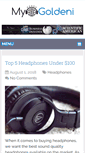 Mobile Screenshot of mygoldeni.com